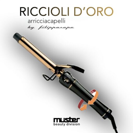 RICCIOLI D’ORO FERRO ARRICCIACAPELLI - MUSTER&DIKSON