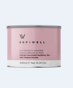 CERA VASO DEPILAZIONE ROSA AL TITANIO - DEPIWELL