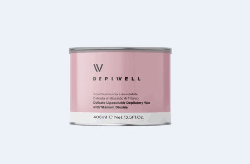 CERA VASO DEPILAZIONE ROSA AL TITANIO - DEPIWELL