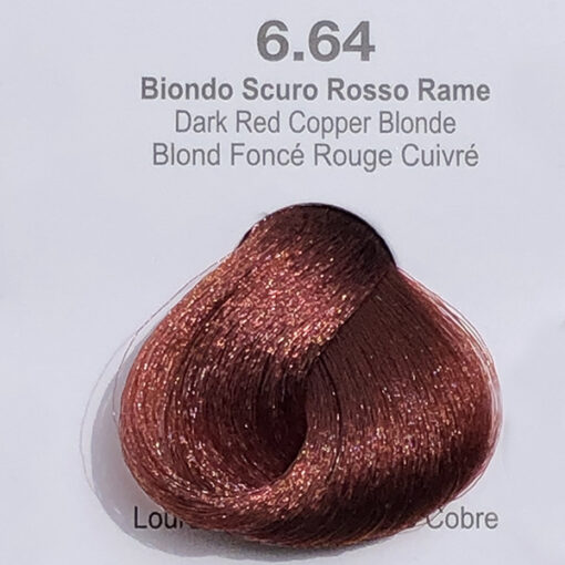 6.64 - BIONDO SCURO ROSSO RAME