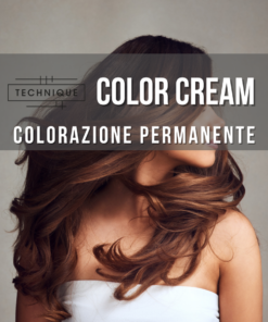 COLOR CREAM - COLORAZIONE PERMANENTE TECHNIQUE