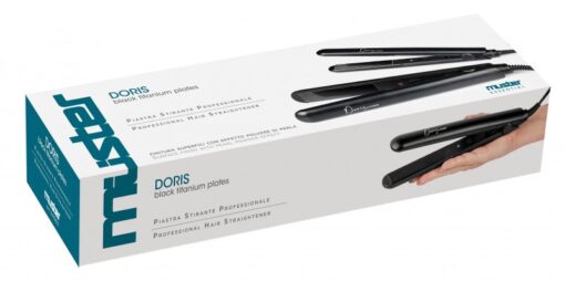 DORIS PIASTRA BLACK TITANIUM PLATES - MUSTER&DIKSON